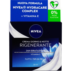 Nivea Moisturizing 24H nakts krēms sejas ādai 50ml