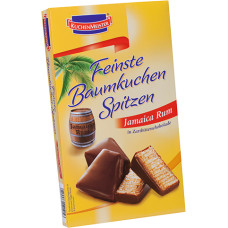 KUCHENMEISTER kūciņas ar Jamaikas rumu rūgtajā šokolādē 150g