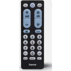 Hama Cita datorprece Hama  Remote Control Univ. For TV, Infrar For 2 App Gdes Tches Black