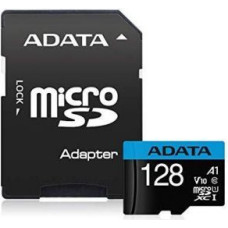 Adata Cita datorprece ADATA  MEMORY MICRO SDXC 128GB W/AD./AUSDX128GUICL10A1-RA1