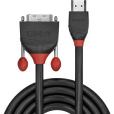 Lindy Monitoru piederums LINDY  CABLE HDMI-DVI 2M/BLACK 36272