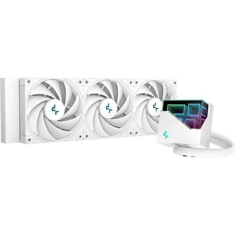 Deepcool Dzesētājs Deepcool  LT720 White, Intel, AMD, CPU Liquid Cooler