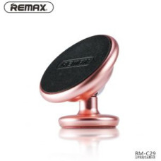Remax Auto turētājs Remax Universal Metal solid Holder RM-C29 Rose Gold