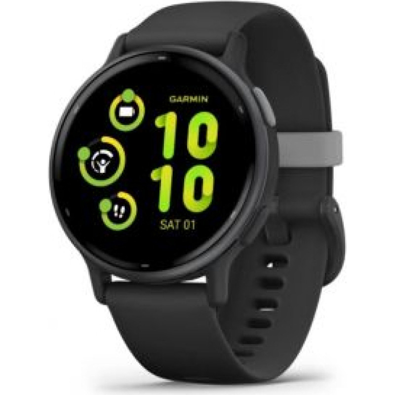 Garmin Viedpulksteni Garmin  SMARTWATCH VIVOACTIVE 5/BLACK/SLAT 010-02862-10
