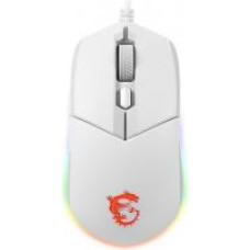 MSI Datora pele MSI  MOUSE USB OPTICAL GAMING/CLUTCH GM11 WHITE