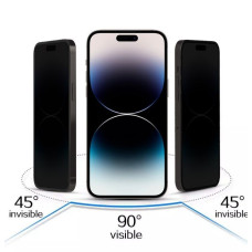 Ilike Aizsargstikls iLike Apple IPHONE 16 PRO Tempered Privacy Glass Black