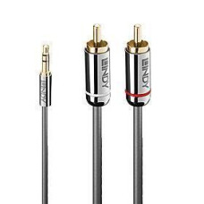 Lindy Kabelis LINDY  CABLE AUDIO 3.5MM TO PHONO 5M/35336