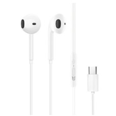 Dudao Vadu austiņas Dudao  in-ear headphones with USB Type-C connecto White