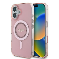 Guess Aizmugurējais vāciņš Guess Apple Guess GUHMP16SPFTDTEP iPhone 16 6.1