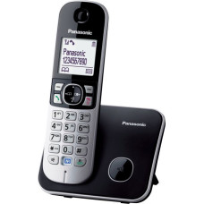 Panasonic Telefona aparāts Panasonic  KX-TG6811 DECT telephone Caller ID Juodas |