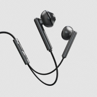 Evelatus Cits mobilo telefonu aksesuārs Evelatus  Crystal Clear Audio headphones with 3.5 mm jack with microphone Black