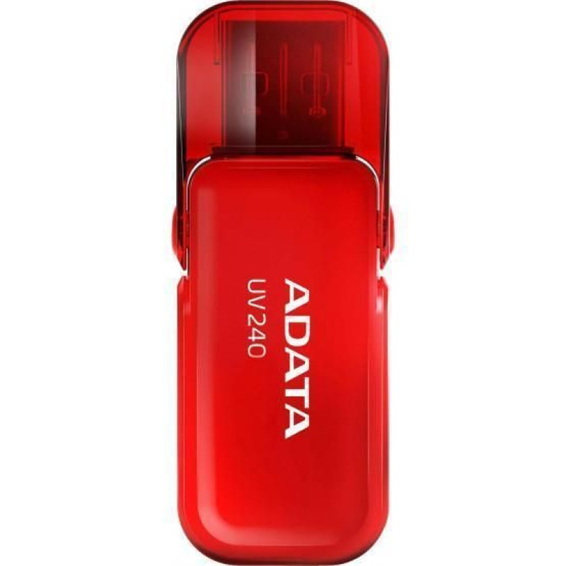 Adata Zibatmiņa ADATA  MEMORY DRIVE FLASH USB2 32GB/RED AUV240-32G-RRD