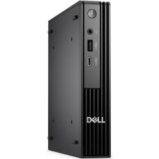 Dell Personālais dators Dell  PC||Pro Micro|QCM1250|Business|Desktop|CPU Core i3|i3-14100T|2700 MHz|RAM 8GB|DDR5|5600 MHz|SSD 512GB|Windows 11 Pro|Included Accessories  Optical Mouse-MS116 - Black|BTO002_QCM1250_EMEA_NOK