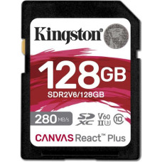 Kingston Atmiņas kartes Kingston  UHS-II Video Speed Class (V60) | 128 GB | SD | Flash memory class Class 10, UHS-II, U3, V60
