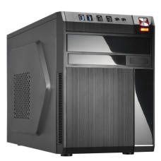 Golden Tiger Datoru korpusi GOLDEN TIGER  Case||Baltimore 530|MiniTower|450 Watts|MicroATX|Colour Black|BALTIMORE5302USB2450W