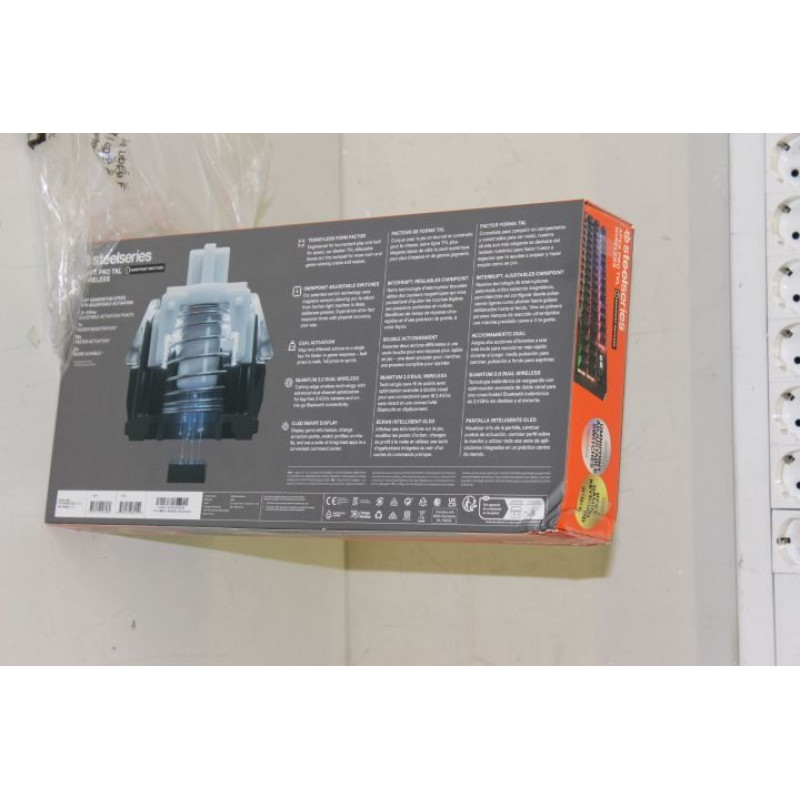 Steelseries Datora tastatūra STEELSERIES  SALE OUT.  Apex Pro TKL (2023) Gaming Keyboard, US Layout,