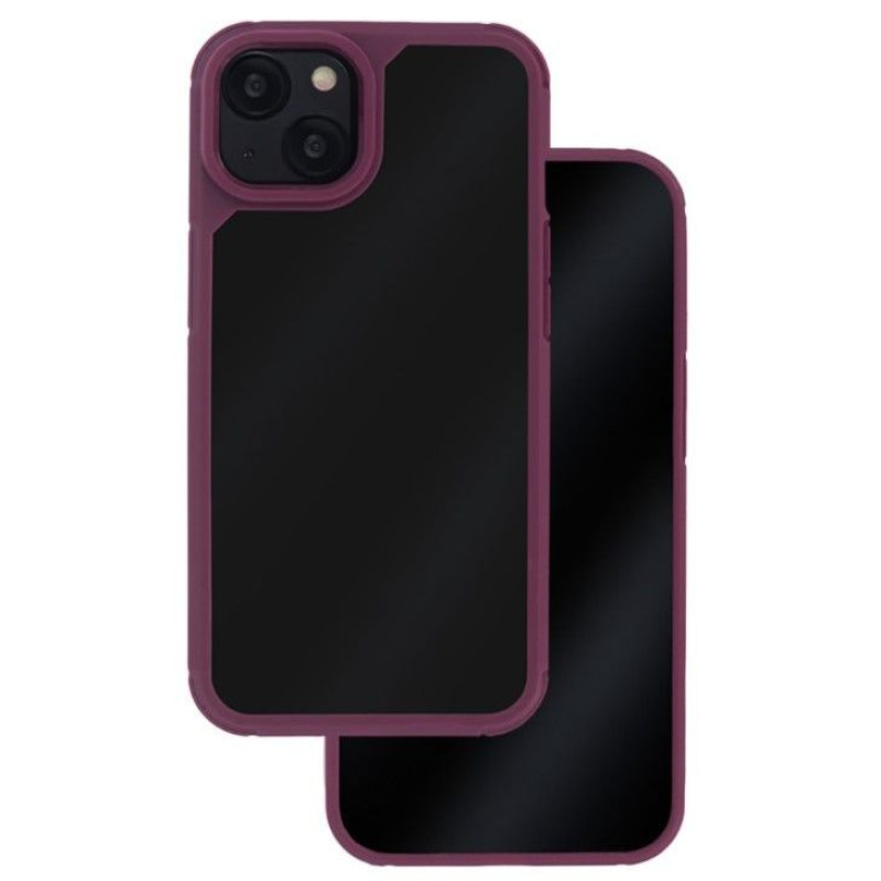 Ilike Aizmugurējais vāciņš iLike Samsung Galaxy A25 5G (global) maroon Color Shock case Burgundy