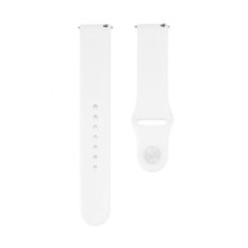 Connect Siksniņa Connect  22mm Silicone Loop Watch Strap (S/M 110mm) White