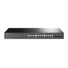 Tp-Link Serveru  - Citi piederumi TP-Link  JetStream 28-Port Gigabit Smart Switch TL-SG2428P	 Web Managed, Rackmountable, SFP ports quantity 4, PoE+ ports quantity 24, Power supply type Single