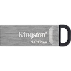 Kingston Zibatmiņa Kingston  USB Flash Drive DataTraveler Kyson 128 GB, USB 3.2 Gen 1, Black/Grey