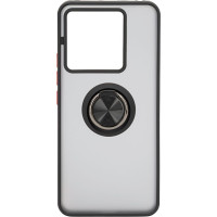 Ilike Aizmugurējais vāciņš iLike Xiaomi Redmi Note Pro 13 5G Hybrid Case With Ring Black