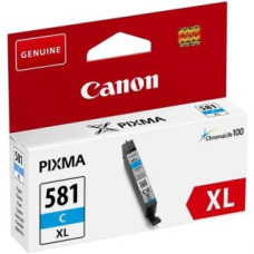 Canon Aksesuāri un izejmateriāli Canon  Cartriges CLI581XLC Inkjet, Cyan