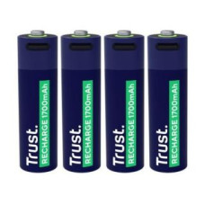 Trust Serveru  - Citi piederumi Trust  BATTERY RECH. LI-ION AA 1.5V/1700MAH USB-C 4P 25631