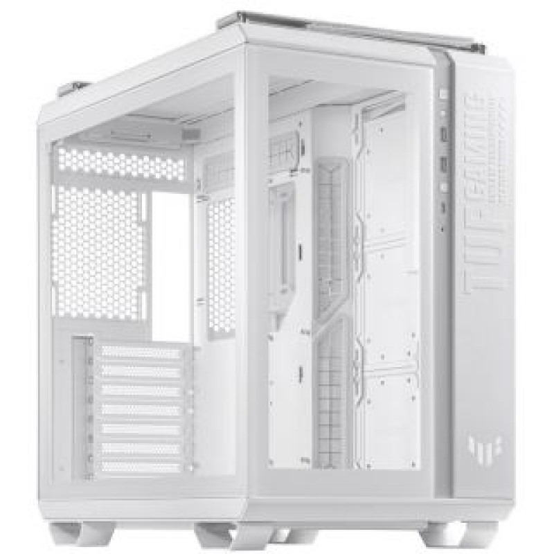 Asus Datoru korpusi Asus  Case||TUF Gaming GT502|MidiTower|Case product features Transparent panel|Not included|ATX|MicroATX|MiniITX|Colour White|GAMGT502PLUS/TGARGBWH