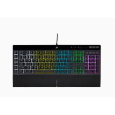 Corsair Datora tastatūra Corsair  K55 RGB PRO Gaming keyboard, RGB LED light, US, Wired, Black