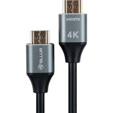 Tellur Kabelis Tellur  High Speed HDMI 2.0 cable, 4K 18Gbps plug-plug Ethernet gold-plated 3m black