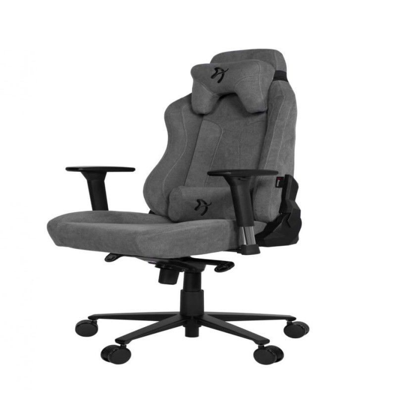 Arozzi Datoru krēsli / galdi AROZZI  Vernazza Soft Fabric, Ash