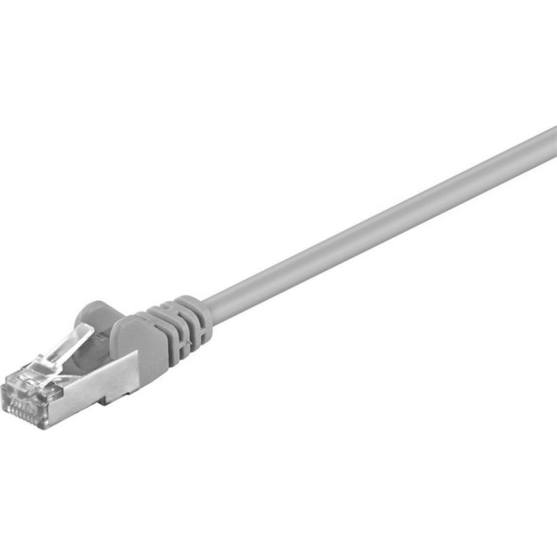Goobay Kabelis Goobay  50197 CAT 5e patchcable, F/UTP, grey, 15 m