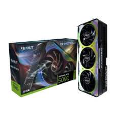 Palit Grafiskās karte / Video kartes Palit  Graphics Card||NVIDIA GeForce RTX 5090|32 GB|GDDR7|512 bit|PCIE 5.0 16x|Triple slot Fansink|1xHDMI|3xDisplayPort|NE75090019R5-GB2020G