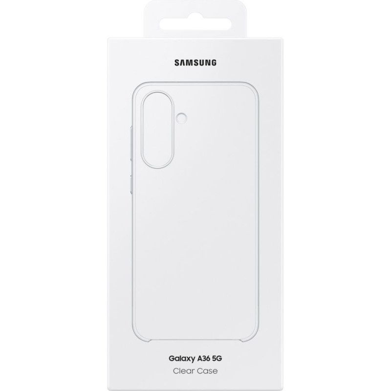 Samsung Cits mobilo telefonu aksesuārs Samsung  Samsung Clear Case EF-QA366CTEGWW for Samsung Galaxy A36 5G - transparent