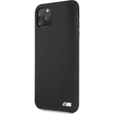 BMW Aizmugurējais vāciņš BMW Apple iPhone 11 Pro Max Hardcase Silicone Black