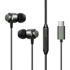 Joyroom Vadu austiņas Joyroom  Joyroom JR-EC06 USB-C in-ear headphones - gray