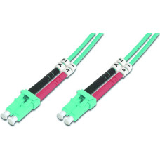 Digitus Kabelis Digitus  Patch Cord FO, LC to LC MM OM3 50/125 µ, 1m