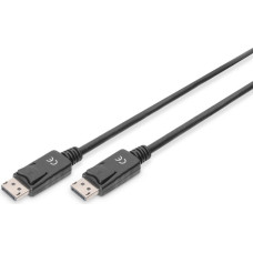 Digitus Monitoru piederums Digitus  DisplayPort Connection Cable AK-340100-010-S Black, DP to DP, 1 m