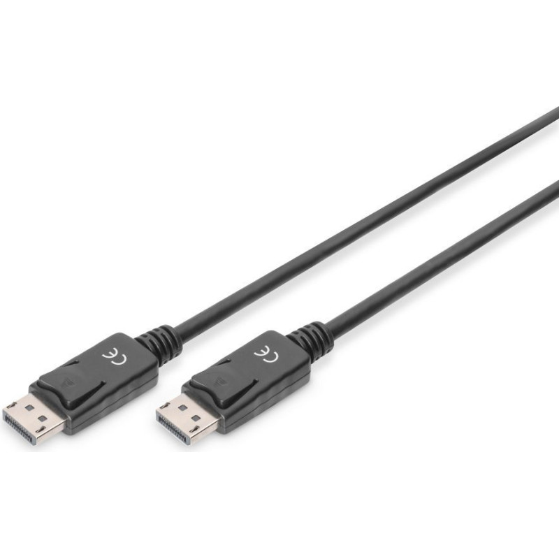 Digitus Monitoru piederums Digitus  DisplayPort Connection Cable AK-340100-010-S Black, DP to DP, 1 m