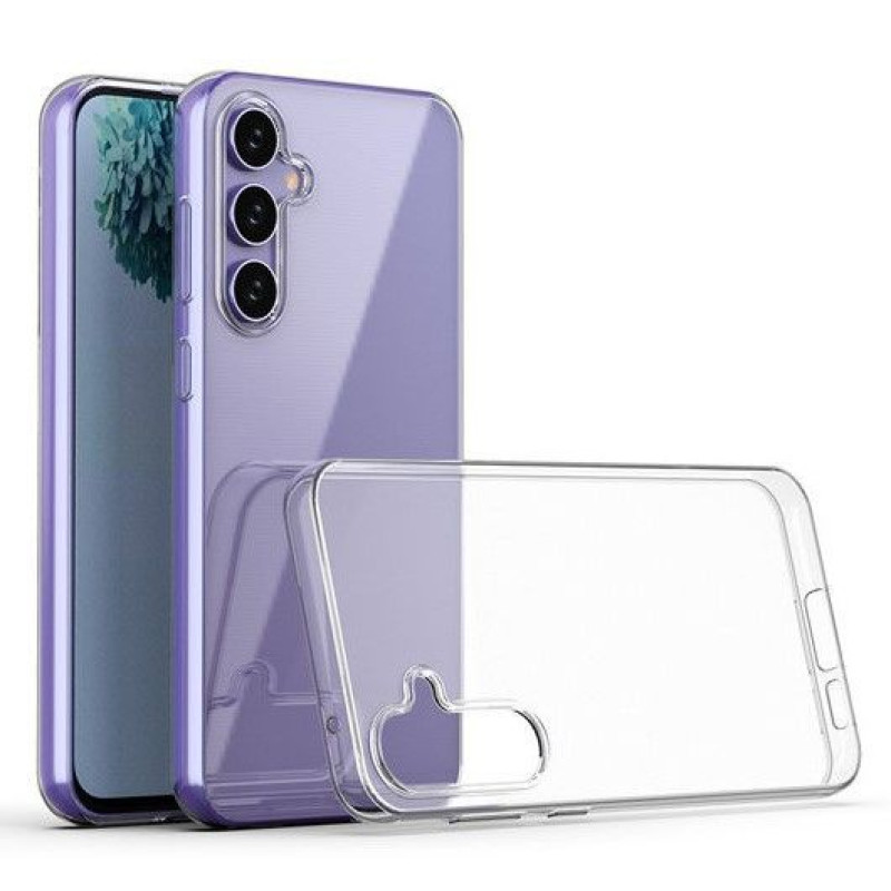 Ilike Aizmugurējais vāciņš iLike Samsung Galaxy S23 FE Clear silicone case Transparent