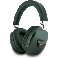 Guess Bezvadu austiņas Guess  Headphones BT Saffiano Metallic Triangle Logo Khaki