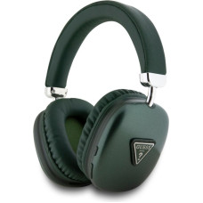Guess Bezvadu austiņas Guess  Headphones BT Saffiano Metallic Triangle Logo Khaki