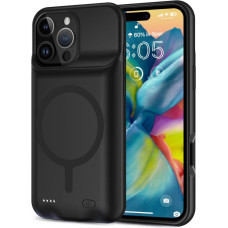 Tech-Protect Cits mobilo telefonu aksesuārs Tech-Protect Apple Tech-Protect PowerCase MagSafe Case with 8500mAh Powerbank for iPhone 16 Pro Max - Black