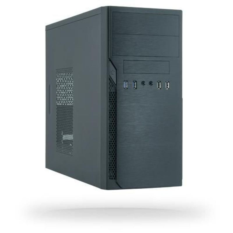 Chieftec Datoru korpusi Chieftec  Case||HO-12B|MidiTower|Not included|MicroATX|Colour Black|HO-12B-OP