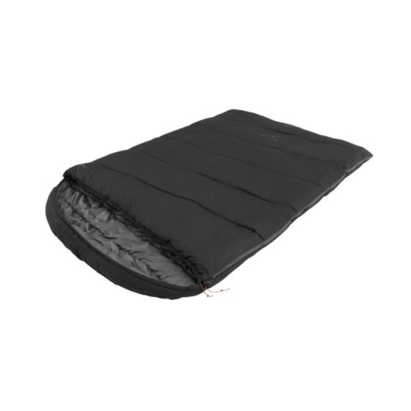 Easy Camp Matu taisnotājs Easy Camp  Raven Square Double 5°C | Sleeping Bag | 220 x 150 cm | -9 to 10 °C | Two-way open-end, L-shaped, autolock
