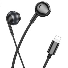Hoco Vadu austiņas Hoco  M115 Sagacious universal earphones with microphone iP Black