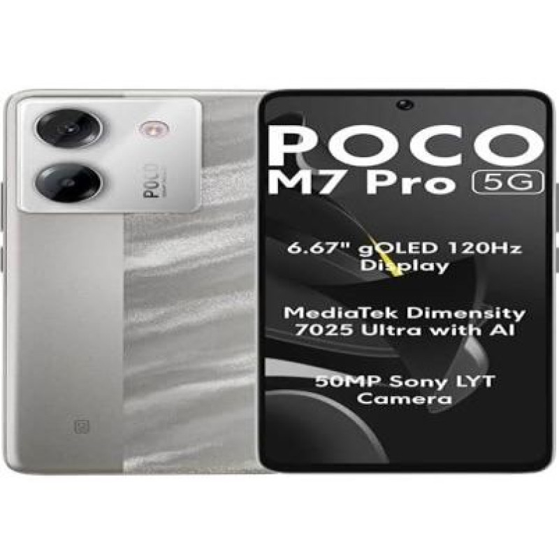 Poco Viedtālrunis POCO  M7 Pro 12/256GB Silver