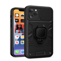 Ilike Aizmugurējais vāciņš iLike Apple IPHONE 14 PRO MAX RING LENS CASE Black