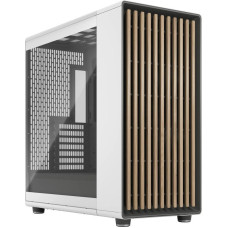 Fractal Design Datoru korpusi Fractal Design  Computer Case | North XL | Chalk White TG Clear | ATX | Power supply included No