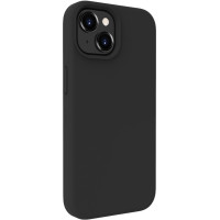 Evelatus Aizmugurējais vāciņš Evelatus Apple iPhone 15 Premium Soft Touch Silicone Case Black